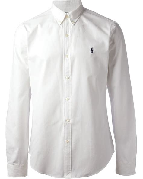 cheap white ralph lauren shirt
